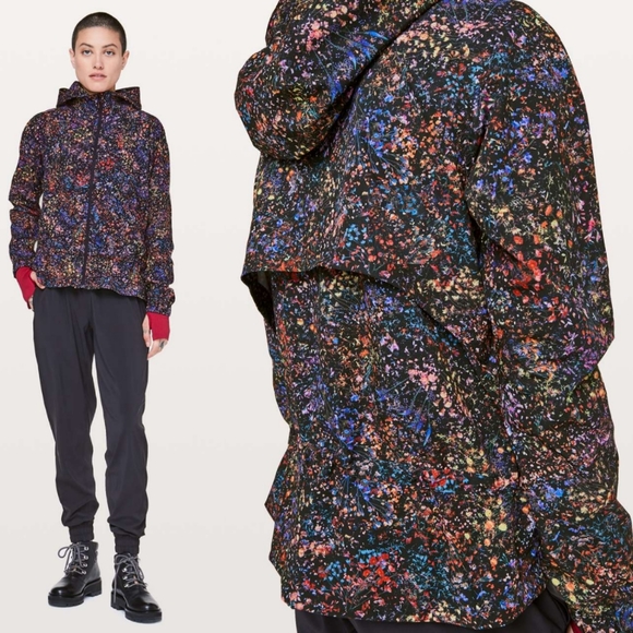 LULULEMON Pack It Up Jacket In Florescent Multi 4. - Picture 2 of 9